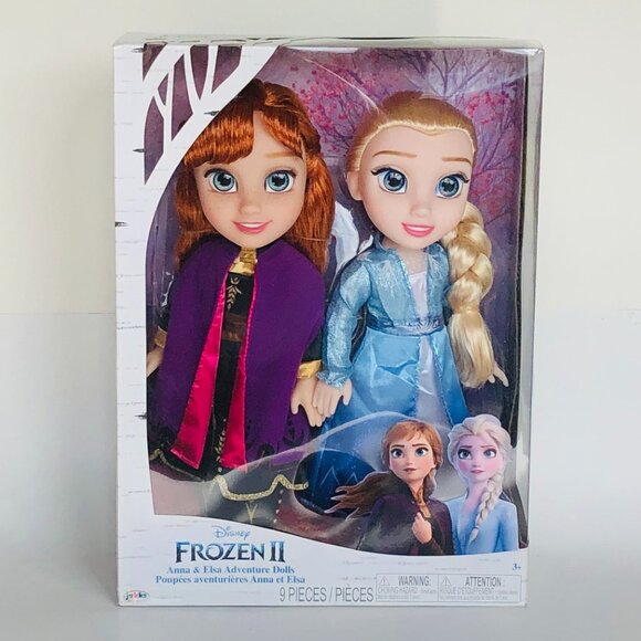 Disney Frozen II -Anna & Elsa Adventure Dolls New in Box For Age 3+ - Picture 5 of 16